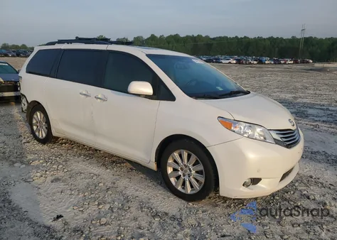 2011 Toyota Sienna Xle из США, поврежденный, VIN 5TDDK3DC1BS011963